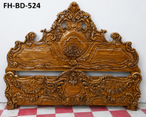 Vintage Royal Crown Designer Headboard (FH-BD-524)