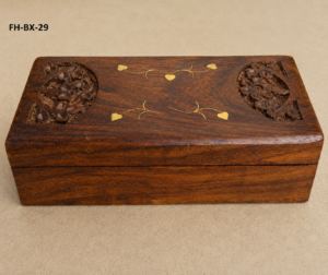 Floral Heritage Wooden Storage Box