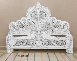 Signature Carved Bed Header – FH-BD-581