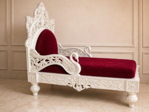 Ivory Royale – Carved Luxury Chaise Lounge