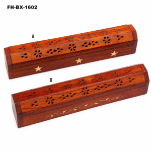 Handcrafted Wooden Incense Burner Box