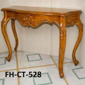 Classic Hand-Carved Solid Wood Console Table