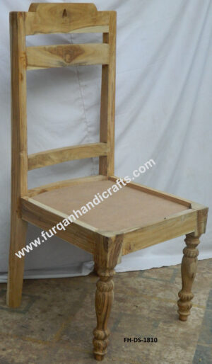 Classic Solid Wood Ladder Back Dining Chair